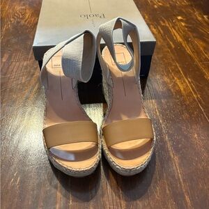 Dolce Vita PAVLIN Espadrille Ankle Strap Wedge Sandals - Size 10 (Worn Once)